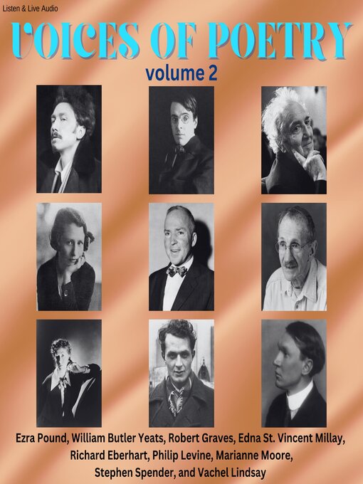 Title details for Voices of Poetry, Volume 2 by Ezra Pound - Wait list